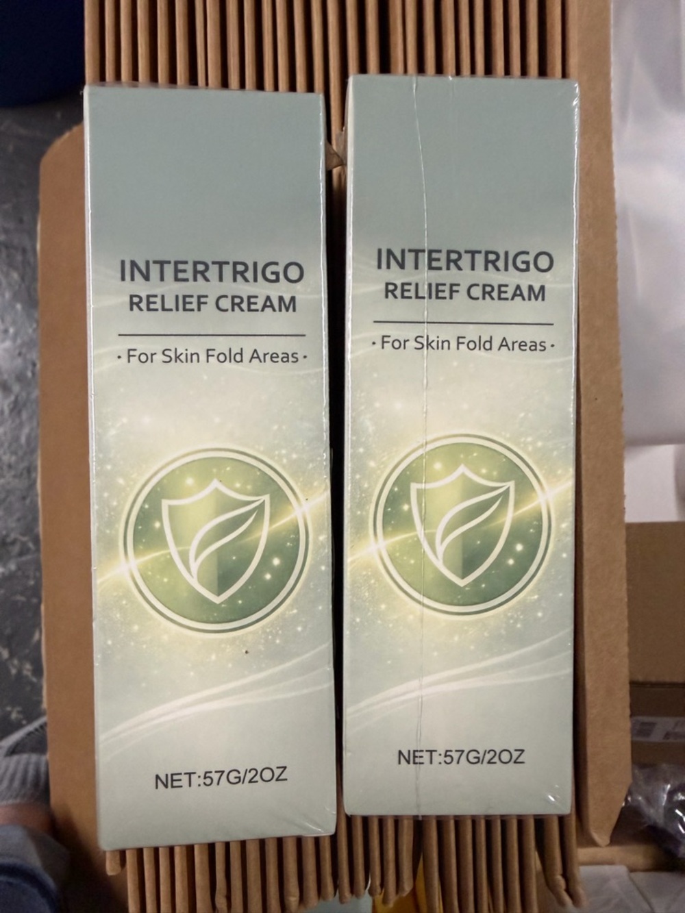 Intertrigo Relief Cream - Soothing Skin Fold Treatment - set of 2